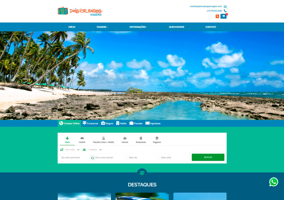 Cliente Dois Calangos Viagens